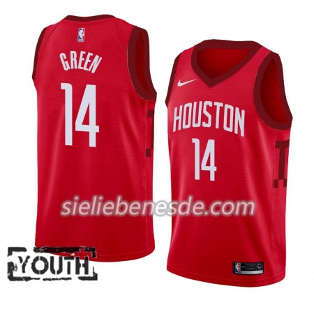Kinder NBA Houston Rockets Trikot Gerald Green 14 2018-19 Nike Rot Swingman